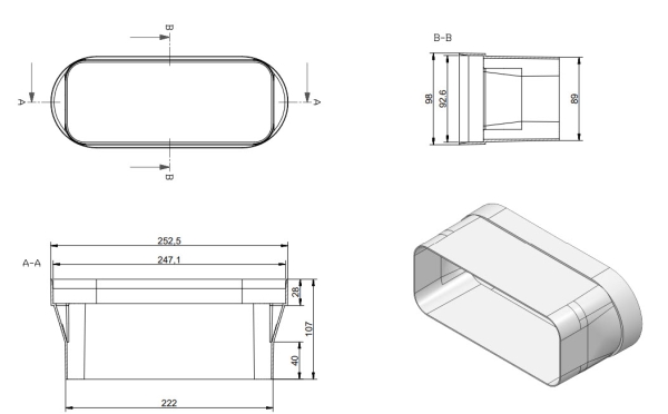 F-BA 150 Adapter für Bora